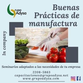 Buenas PrÃ¡cticas de Manufactura